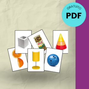 Flash Cards Sólidos Geométricos – Objetos